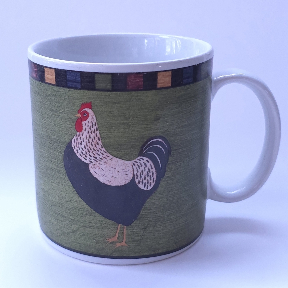 Green Mug Designed Exclusively For Brandon House by Warren Kimble Made by Sakura